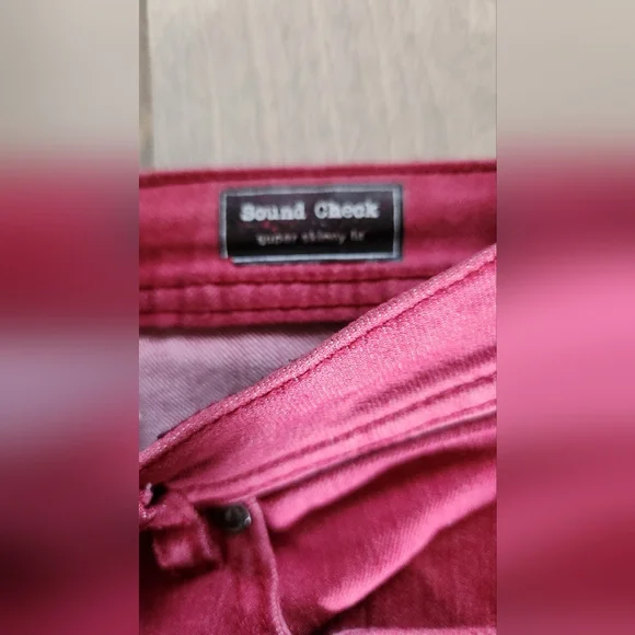 Volcom Small‎ Red Jeans Sound Check - Picture 3 of 9